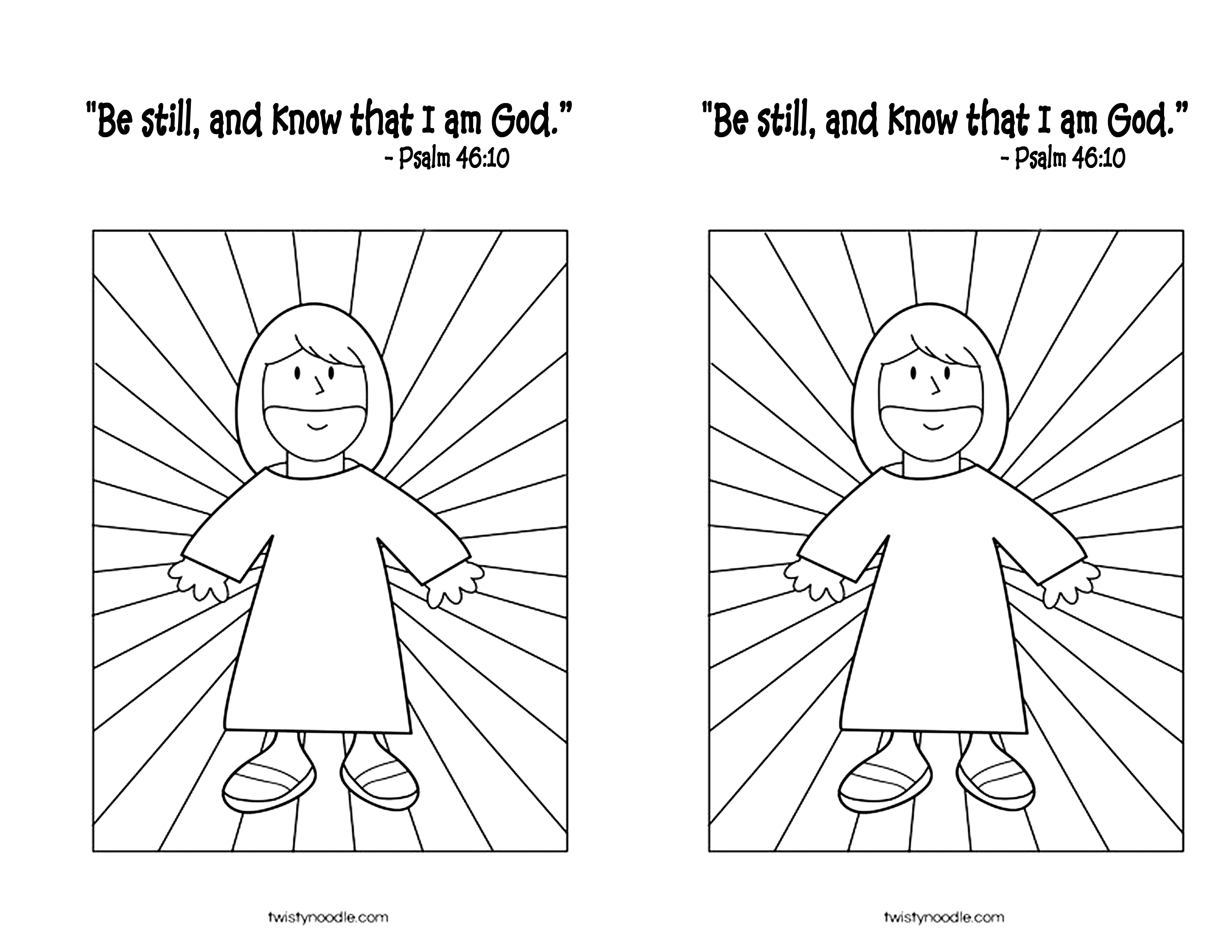 i listen to god coloring pages - photo #28